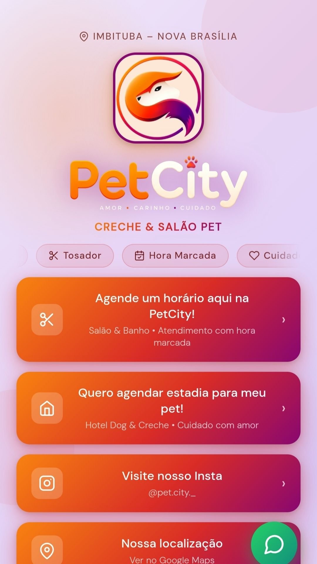 Bio site — PetCity
